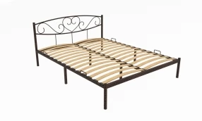 Кровать Магнолия Металл, 160х190 мм, Медный антик, Медный антик, 1630